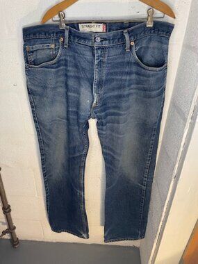 Levi Strauss Straight Cut Jeans 505, Size 38/30